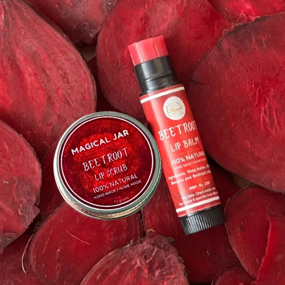 Beetroot Lip Care Duo - Magical Jar